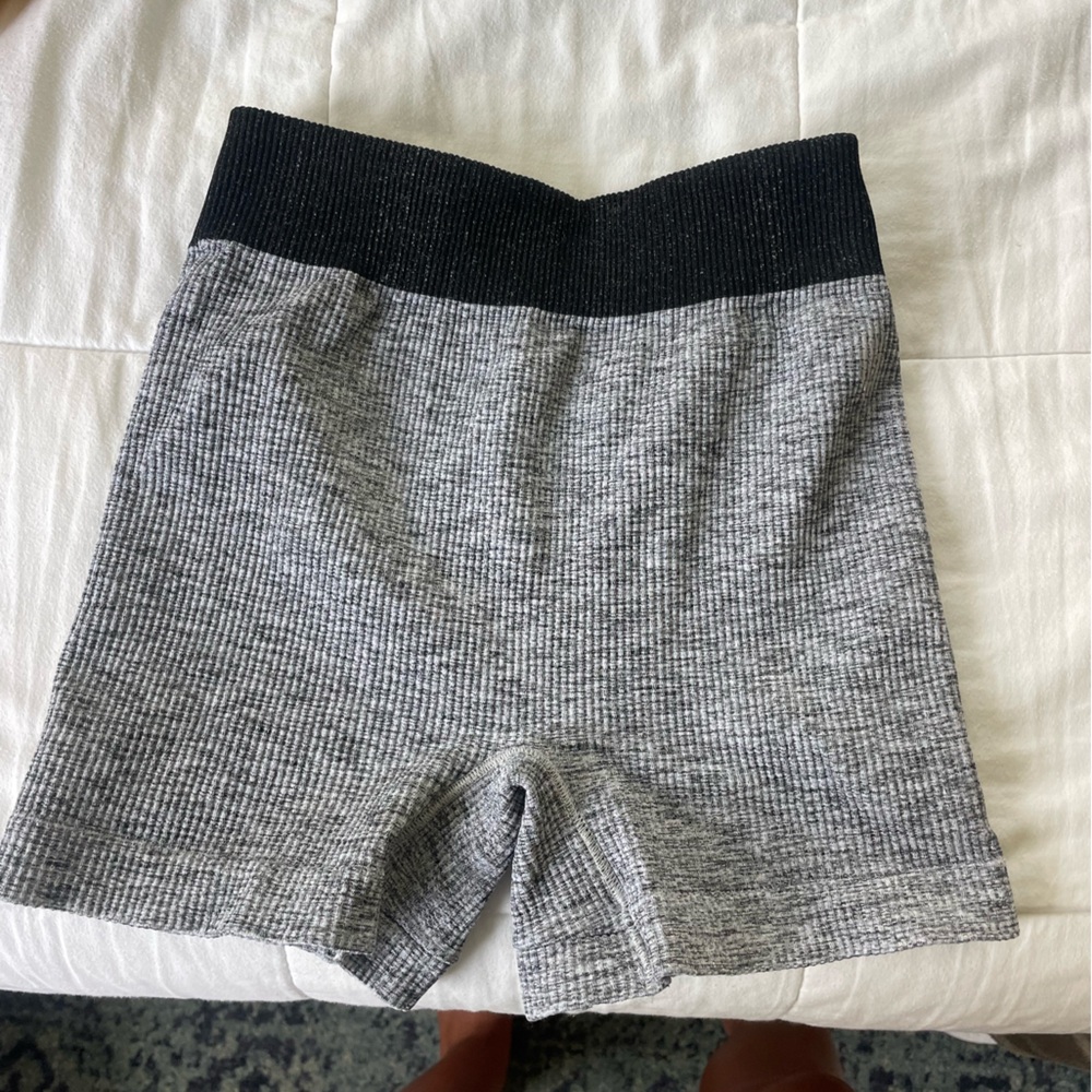 Gray free people shorts